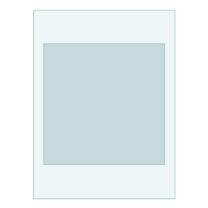 Eetbare print vierkant (ca 20 x 20 cm doorsnede)