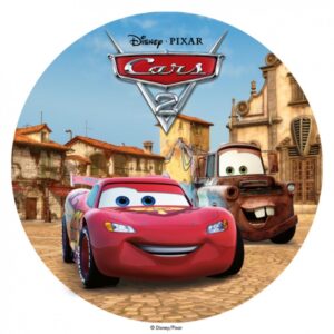 Cars 2 taartprint 1