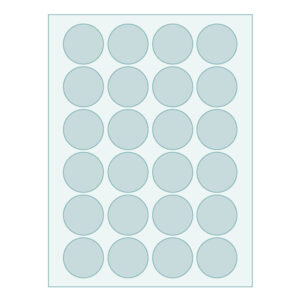 Eetbare cupcake prints rond 24 stuks (ca. 4,5 cm doorsnede)