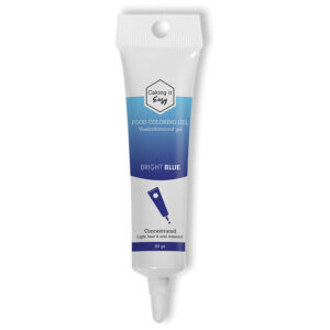 Gel Kleurstof - Fel Blauw / Bright Blue - 30 gram - Caking it Easy®