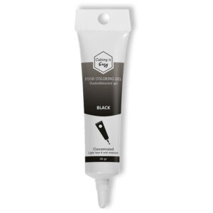 Gel Kleurstof - Zwart - 30 gram - Caking it Easy®