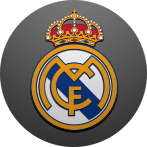 Real Madrid taartprint circa 20 cm