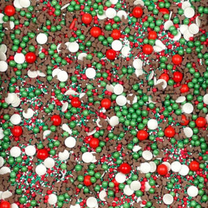 Rudolf and the red nose sprinklemix - 50 gram sprinkles voor kerst - Caking it Easy®