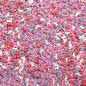 Unicorn Roze Sprinklemix - 50 gram sprinkles - Caking it Easy®