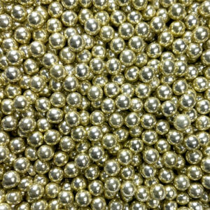 crunchy parels goud M (ca. 10 mm)