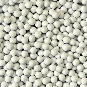 Eetbare parels Crunchy M - Wit - ca. 10 mm - 50 gram Crunchy pearls - Caking it Easy®