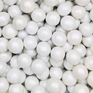 Eetbare parels Crunchy XL - Wit - ca. 18 mm - 45 gram Crunchy pearls - Caking it Easy®